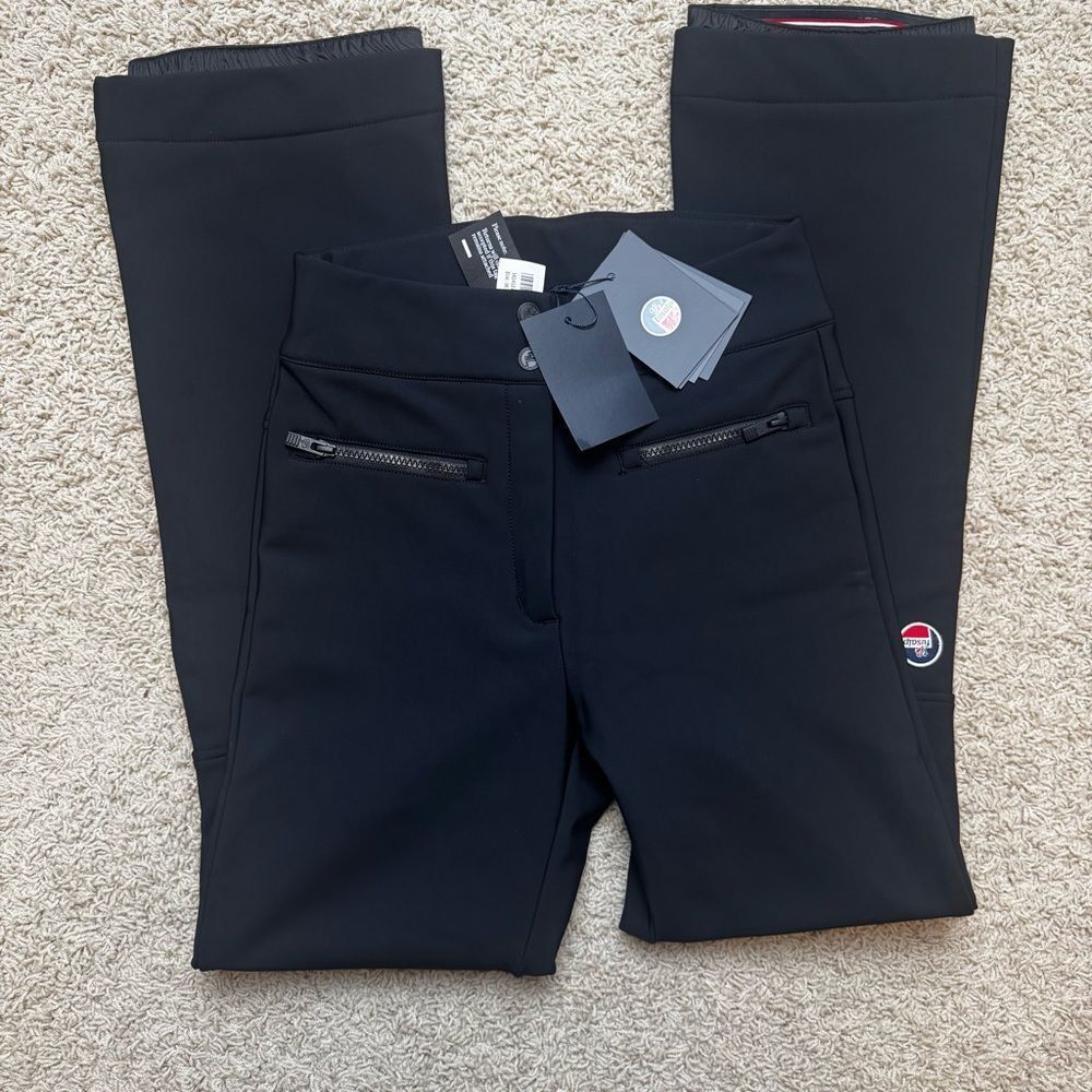 FUSALP DIANA SKI FUSEAU PANTS NWT BLACK WOMENS SIZE 36 - Picture 6 of 15